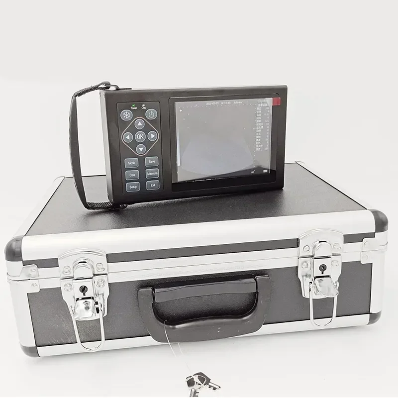 Portable Veterinary Ultrasound Machine Mechanical Fan Scan Ultrasound Diagnostic Instrument, High Configuration Version