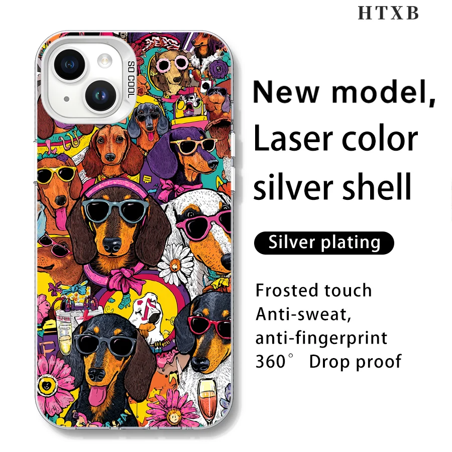 هاتف Cool Dog Party لهاتف iPhone 17 إلى 11 Pro Max Plus #4