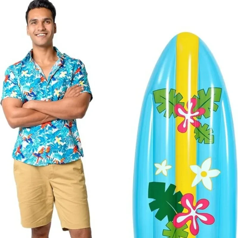 

Inflatable Surfboard Pool Hawaiian Party Toy Suitable for Beach Inflatable Surfboard Boat