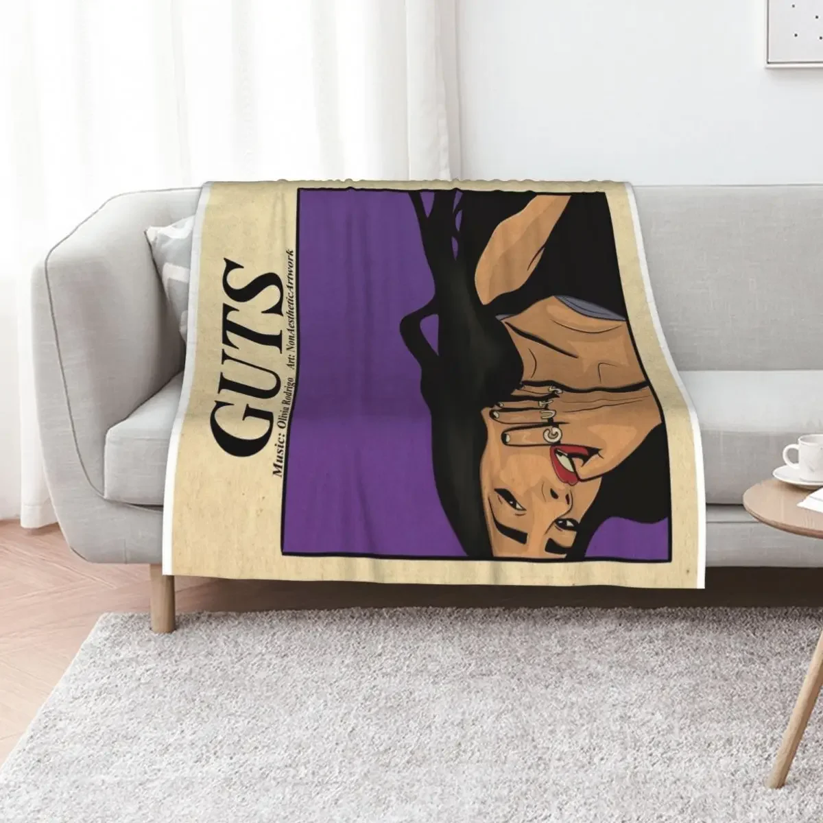 

Olivia #1 Throw Blanket Cute Plaid Extra Large Throw manga Weighted Blankets