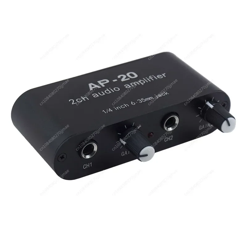 Dual-channel Input-output Audio Instruments Wired Wireless Microphones Speak Microphone Sound Preamplifiers