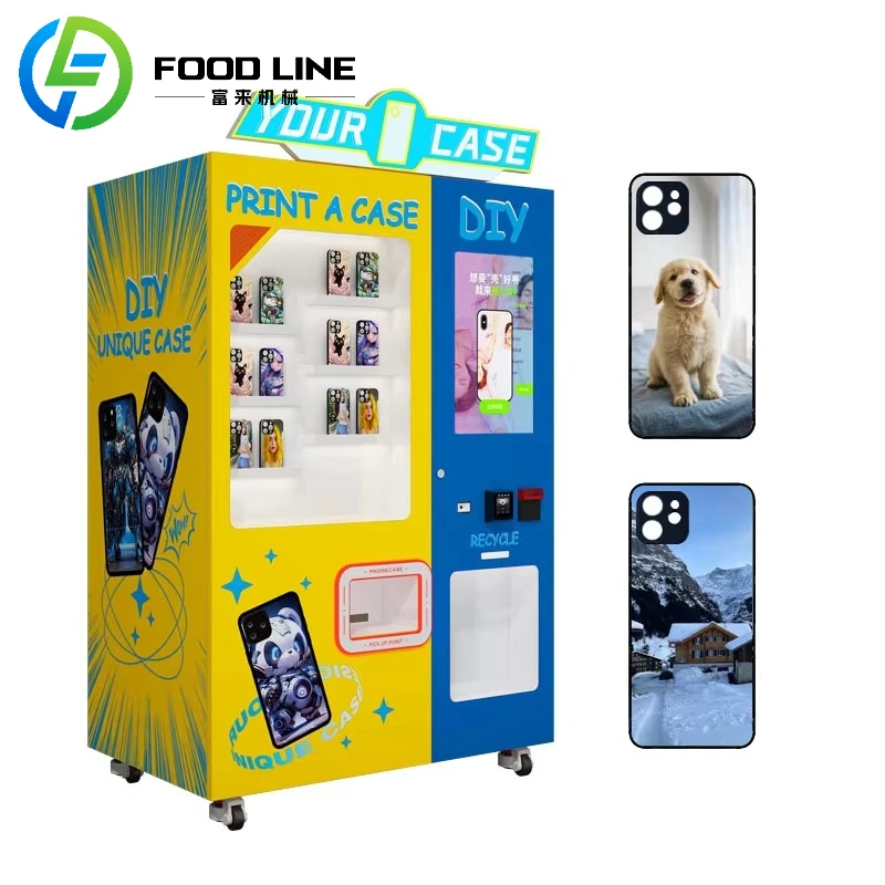 DIY Smartphone-Hülle, Verkaufsautomat, Selbstbedienung, individuelle Abdeckung, Kiosk mit mehreren Design-Optionen verfügbar