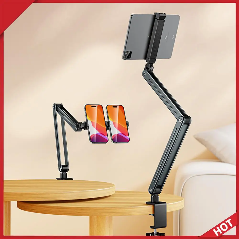折りたたみ式多機能タブレットホルダースタンド-360度調整可能-°-回転式タブレットスタンド-アルミ合金製-ipad-iphonex-ipad-pro-n-switch対応
