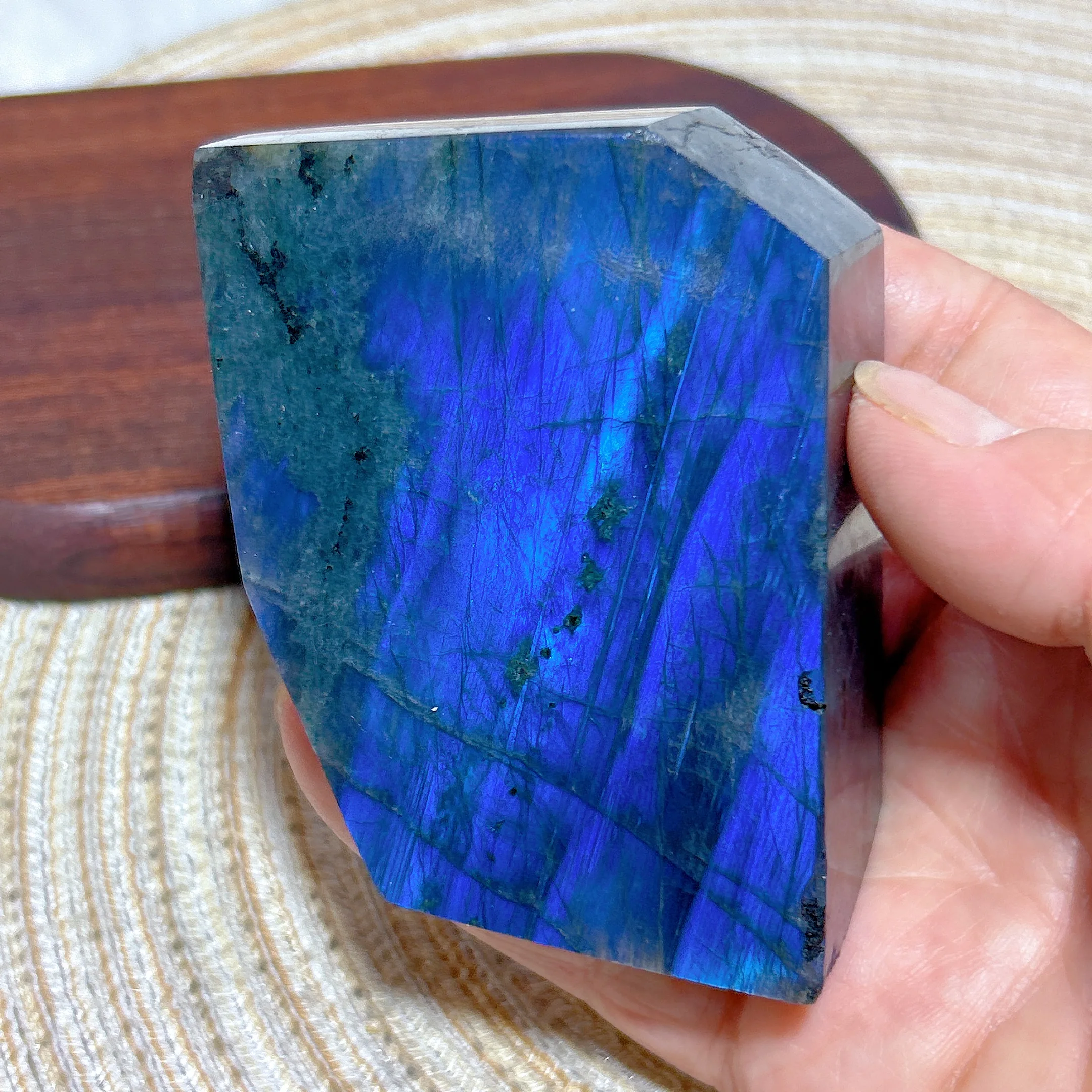 Healing Natural Crystals Blue Labradorite Free Form Gemstones Ore Mineral Home Decorations Room Decor