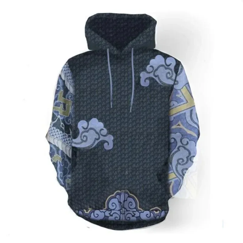 Nuove felpe con cappuccio Overwatches Genji DV.a Reaper Hanzo Felpe con cappuccio Cool Pullover Cappotto Giacca Cosplay Puntelli per costumi di Halloween