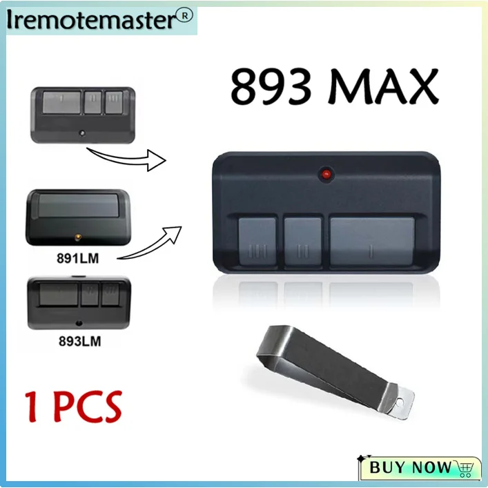 

2024 NEW Replacement for Liftmaster 893MAX Sears Craftsman 890max Garage Door O Garage Door Opener Remote 373LM 973LM 893LM 81LM