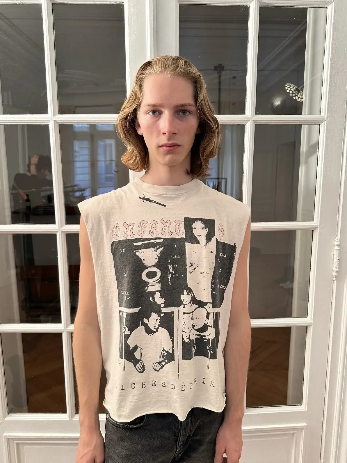 ER/D 25SS Hentai Block Pink Label Vest T-Shirt