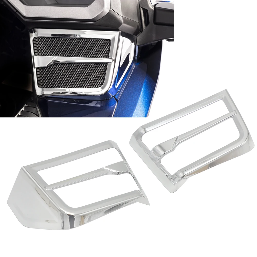 Motorcycle Chrome Speaker Grille For Honda Goldwing 1800 F6B GL1800 2018 2019 2020