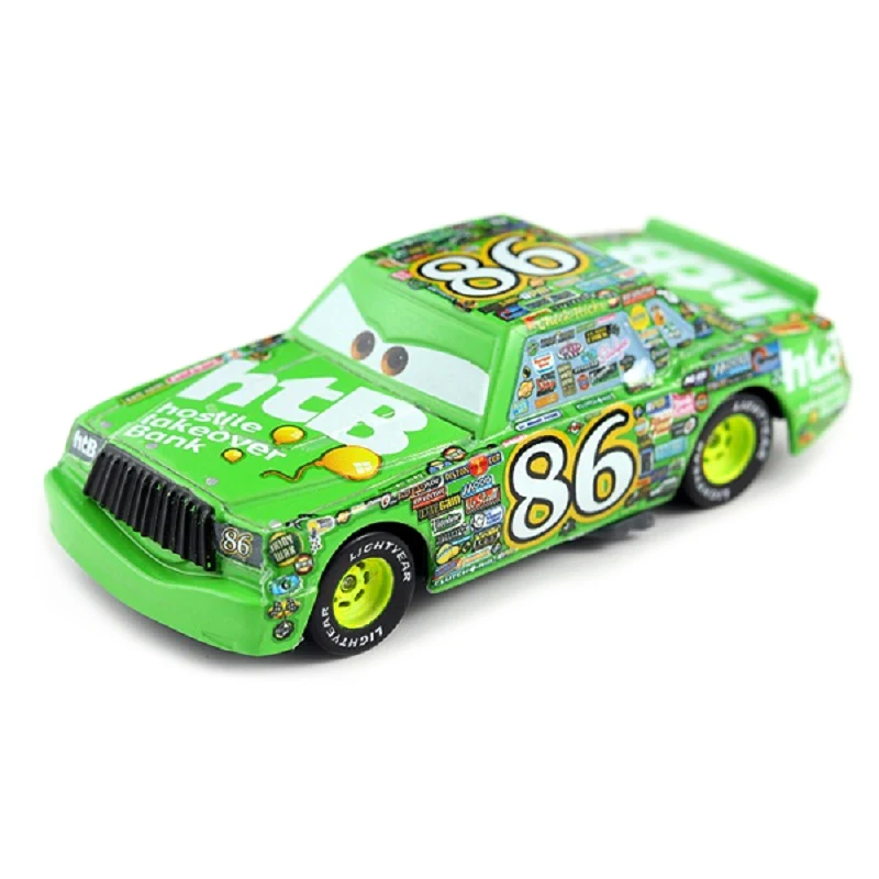 Disney Pixar Cars 3 2 Zeldzame beschadigde Miss Fritter Tractor Frank Guido Queen Die-cast metal Lightning McQueen Mater speelgoed kindercadeau