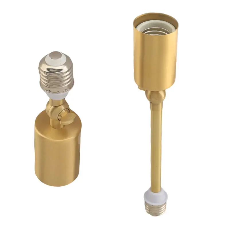 

2 шт. удлиненных медных патронов E27 из керамического материала, устойчивых к высоким температурам, для самостоятельной сборки светильников