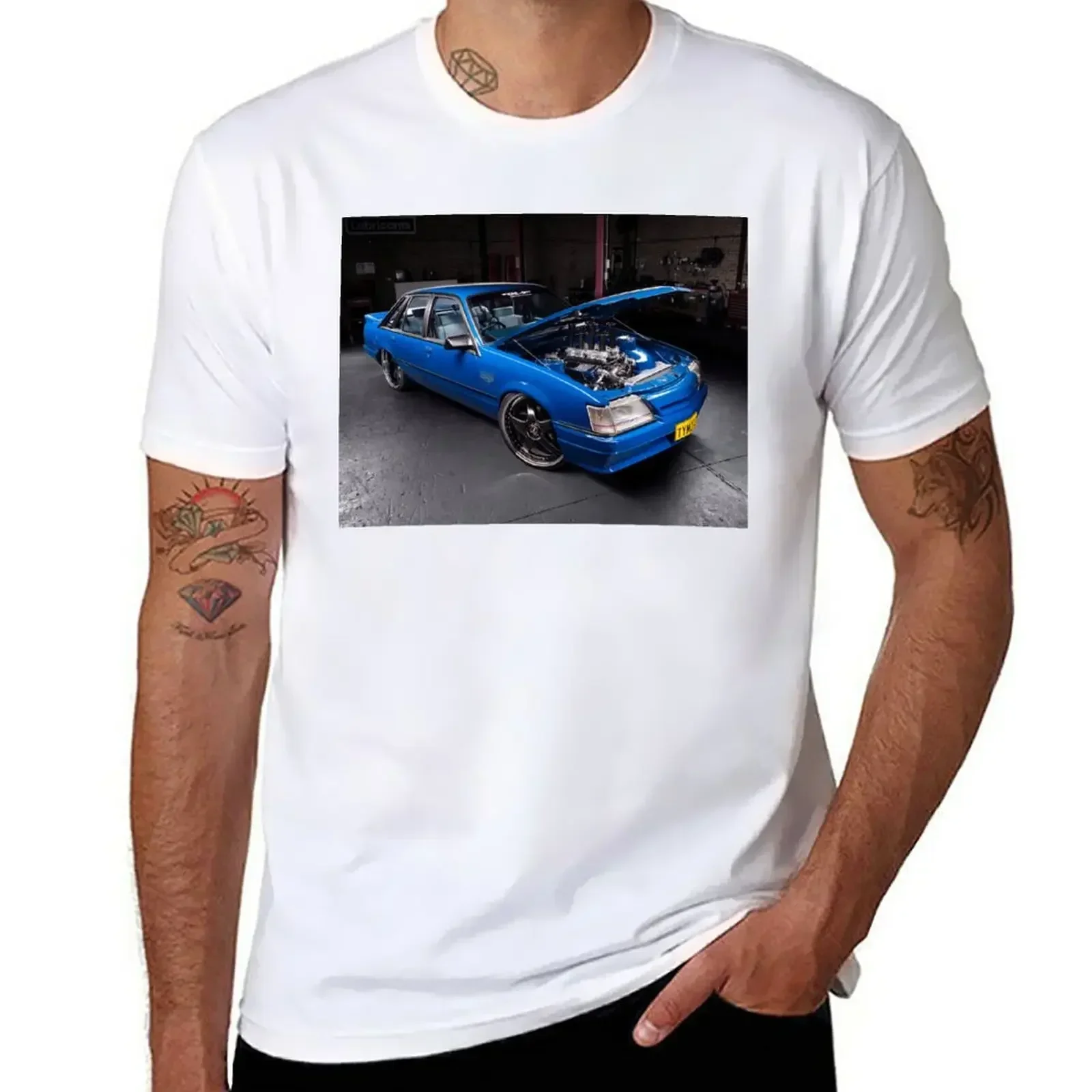 Tony Elia's 1985 Holden VK Commodore T-Shirt sublime oversized black t-shirts for men heavyweight fashion Round Neck Sweatshirt