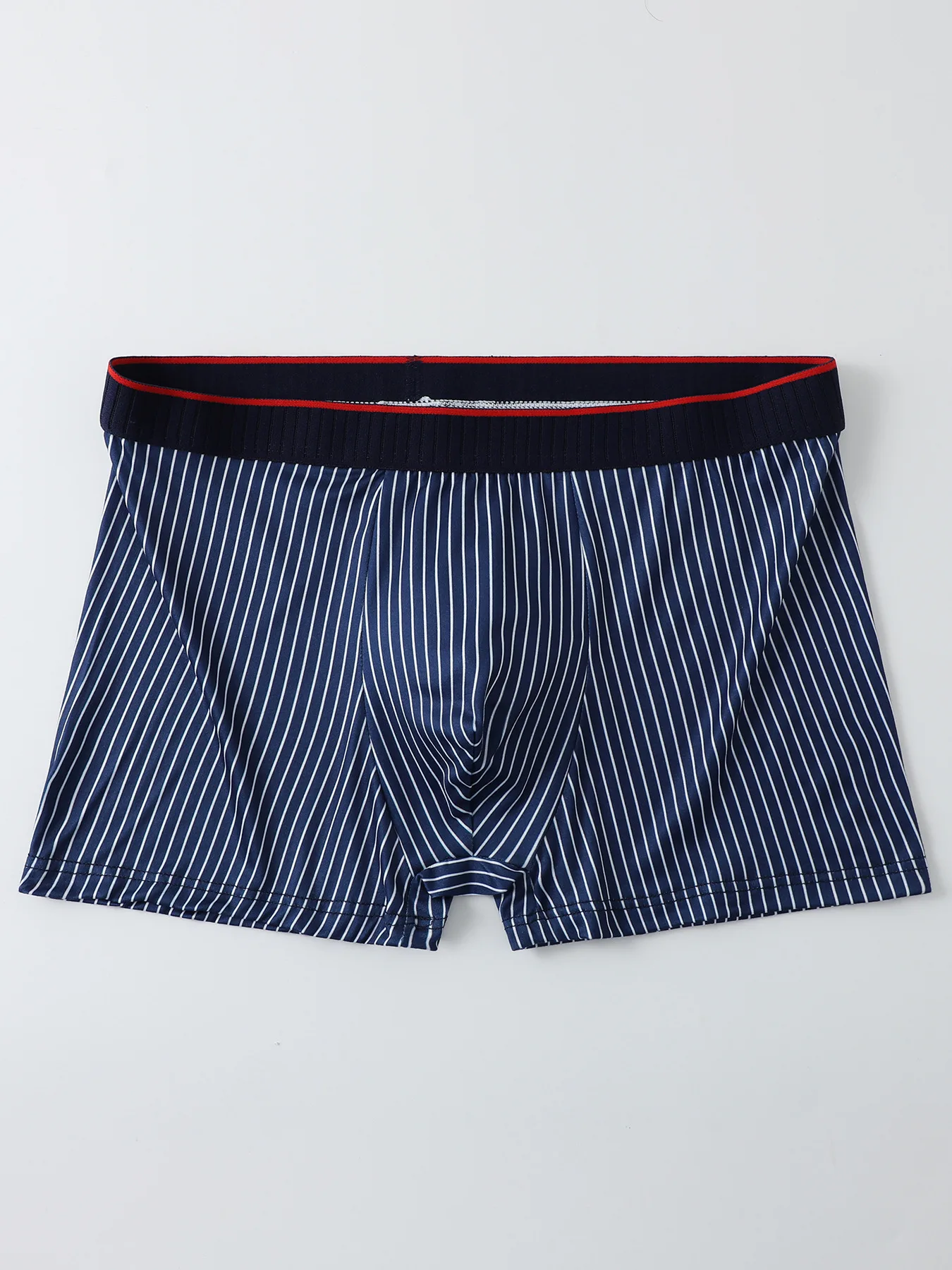 5PCS Teenage Men's Underwear Fashion Stripes Boxer Shorts Close Fitting Shorts for Boys Comfortable Shorts for Youth 3