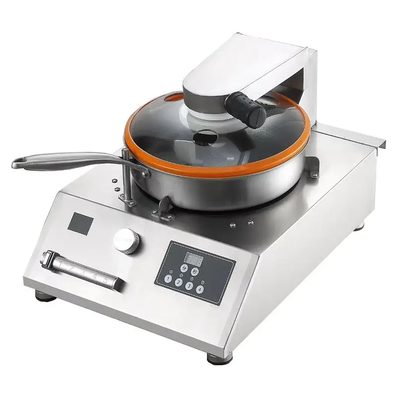 Hot Selling Intelligent Cooking Robot Self Automatic Cooking Machine 3500w Fried Rice Wok Robot For Food Kitchen