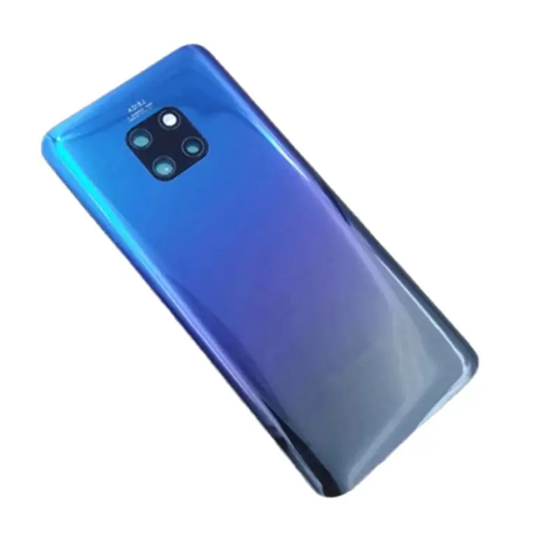 For huawei Mate 20 Pro Glass Back Cover Rear Door Housing Battery Case Repair Parts For Mate20 Pro With Camera Lens Logo