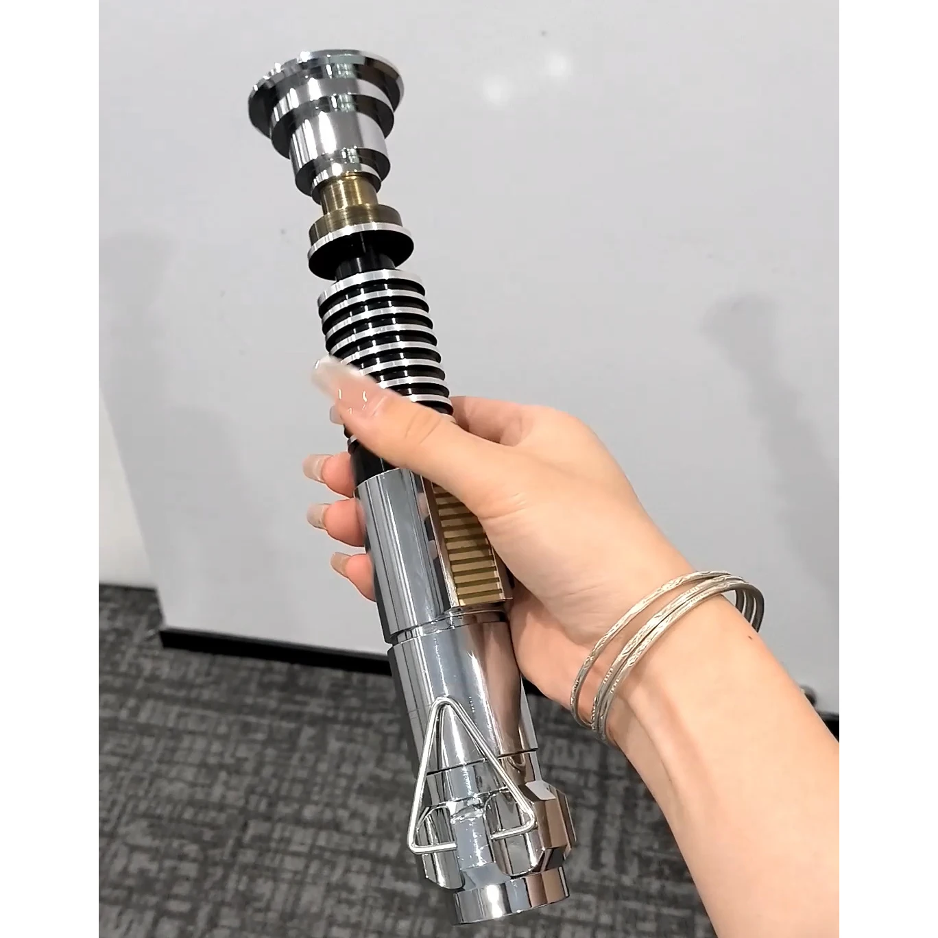 Luke EP6 TXQSABER RGB NoePixel épée laser balançoire lisse poignée en métal sabre laser Bluetooth contrôle couleurs changement Cosplay FOC