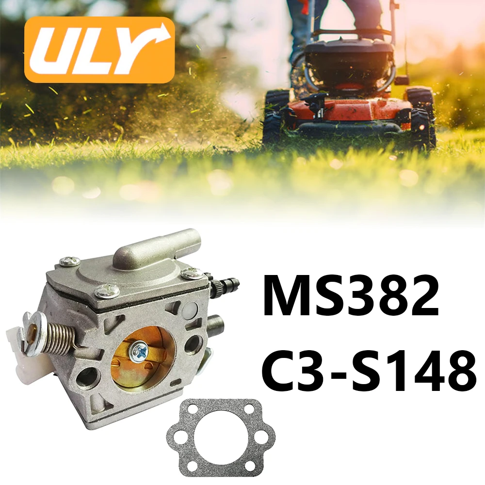 

Карбюратор Zama C3-S148 для бензопилы Stihl MS382, замена Tillotson 11191200612 HE-19 1119 120 0612