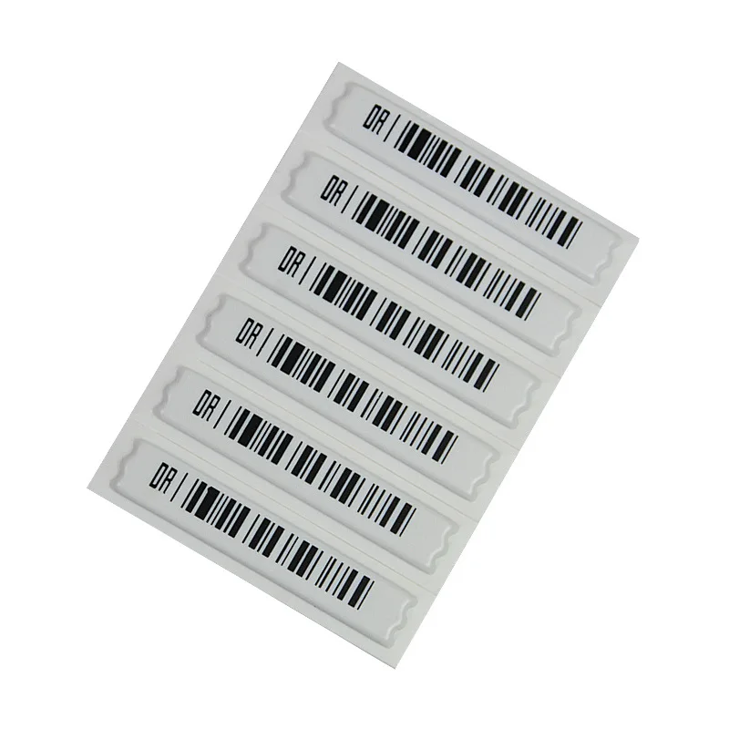 2000Pcs 58Khz AM EAS AntiTheft soft Labels Retail Merchandise Security Protection Alarm Trigger Detection Tag Magnetic Sticker