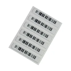 2000Pcs 58Khz AM EAS AntiTheft soft Labels Retail Merchandise Security Protection Alarm Trigger Detection Tag Magnetic Sticker