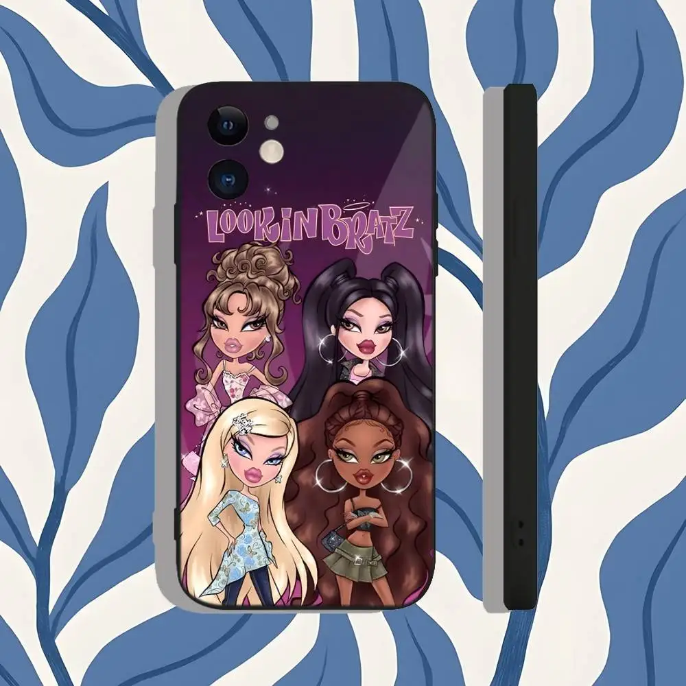Custodia per telefono Lovely Doll B-Bratz-S per iPhone 17,16,15,14,13,12,11,X,XS,8,7,Pro,Max,Plus,E,SE4,Air,Mini Design, regalo in morbido TPU