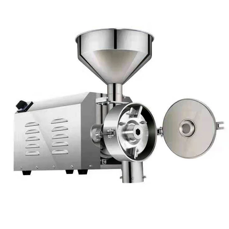 

【Hot】Grain Maize Milling Machine Corn Soybean Seed Bean Herb Spice Powder Grinding Machine Flour Mill Commercial Grain Grinder