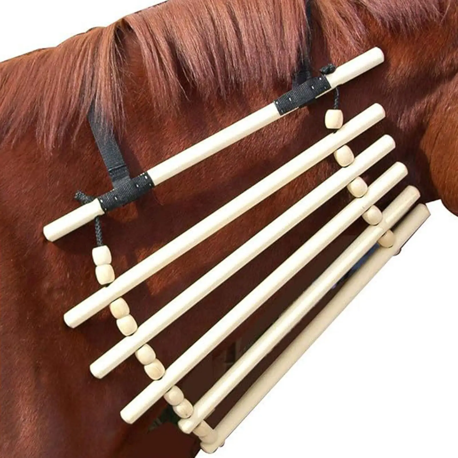 horse-neck-cradle-adjustable-wood-support-comfortable-equine-accessories-anti-slip-blanket-protection-for-horses