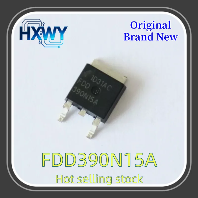 (5/20 pieces) FDD390N15A FDD390N TO-252 N-channel MOS tube New Electronic Parts Fast Delivery High Quality In Stock