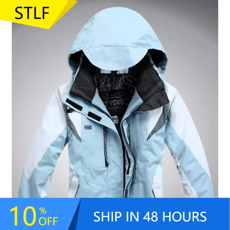 

STLF Custom Unisex Hooded Cotton-Padded Jacket with Zipper Closure for Outdoor Sports Waterproof Warm Ski Hiking Camping