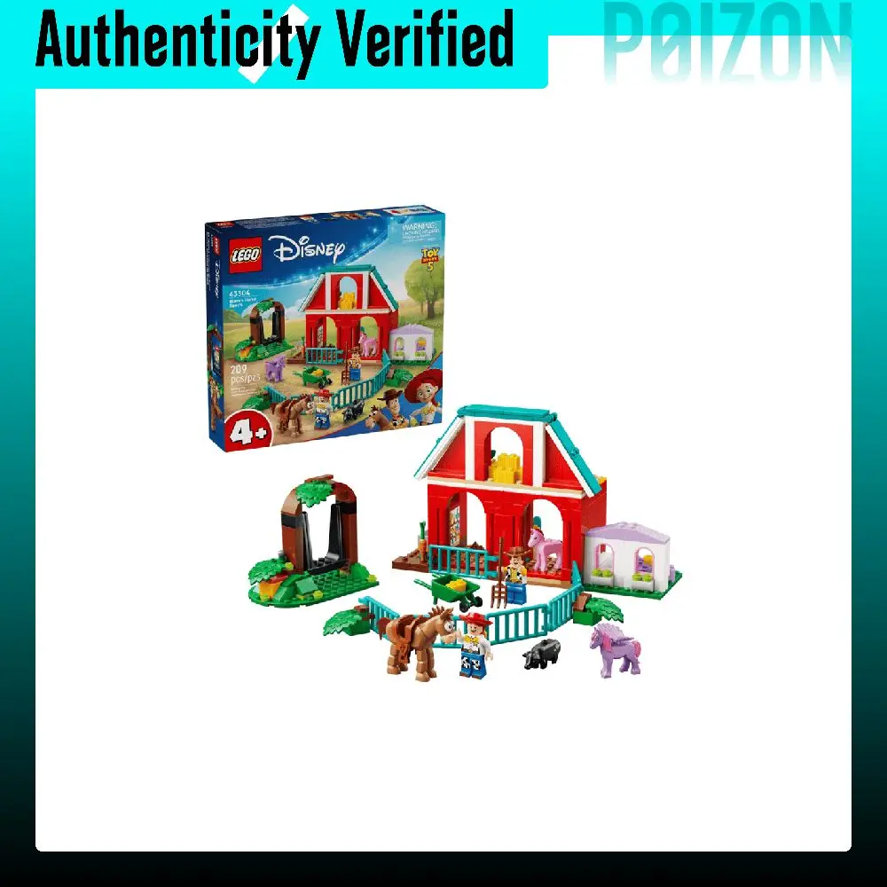LEGO x Disney Breiz's Stable Assembly Plastic Building Blocks 209pcs 43304 ABS 43304-ABS