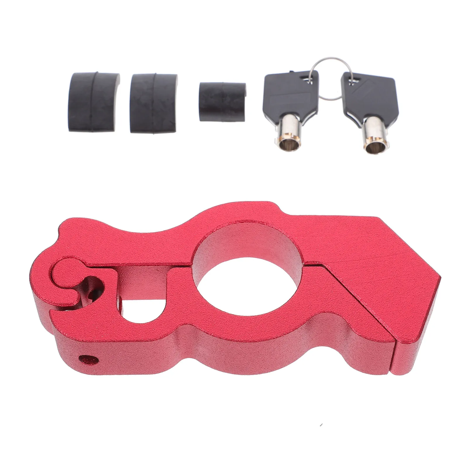 

1Set Motorcycle Brake Lock Premium Materials Craftsmanship Simple Installation Anti-Theft Compact Lightweight Universal Fit
