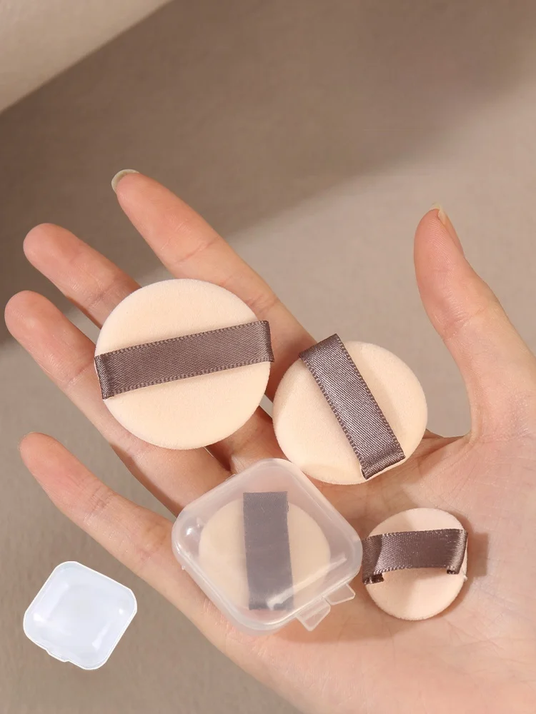   Rozmiar CT Poer Cake Sample Floed eup Sponge Ultra Thin Finger Apply Beau Tool Cact Portable Cosmetic Puff