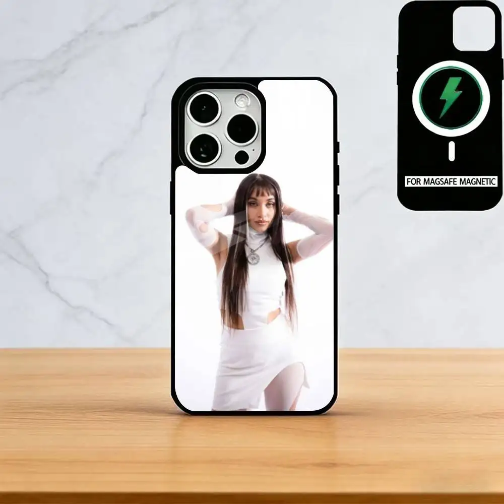 S-Singer M-Maria B-Becerra Phone Case For iPhone17,16,15,14,13,12,11 Plus,Pro Magnetic For Magsafe Wireless Charging
