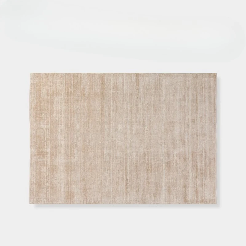 

Glue-free Tencel Carpet Living Room Modern Simple Superior Italian Bedroom Room
