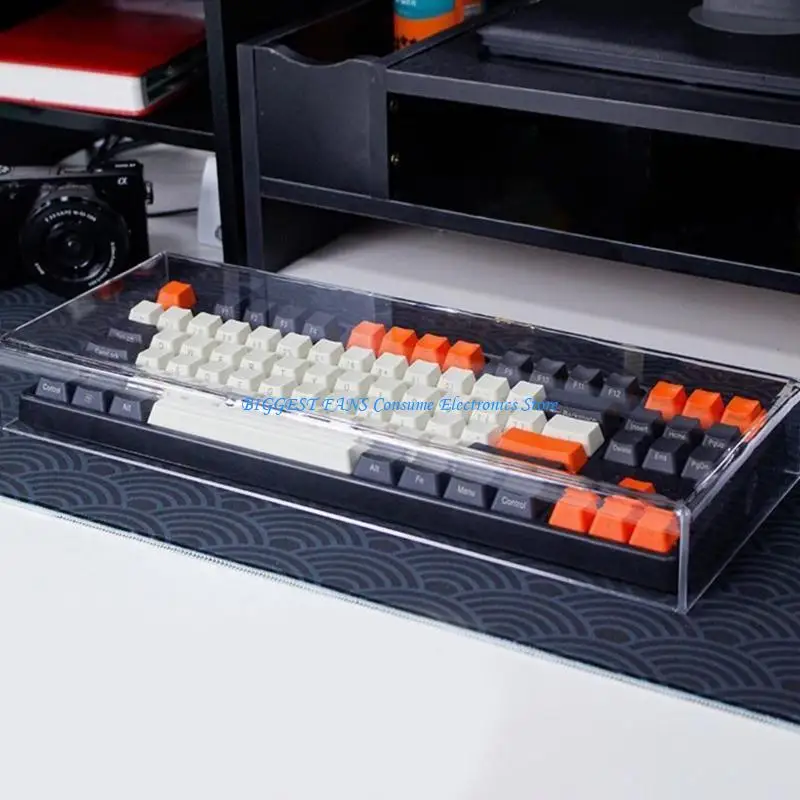 غطاء أكريليك مضاد للاكريليك لمعظم لوحات المفاتيح الميكانيكية سهلة التثبيت المفاجئة #4