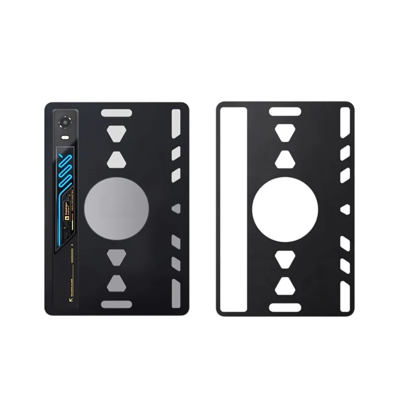 TPU Heat Dissipation Protective Case for RedMagic Astra 2 Hollow Cooling Back Cover Support 60mm Radiator Tablet Shell Black