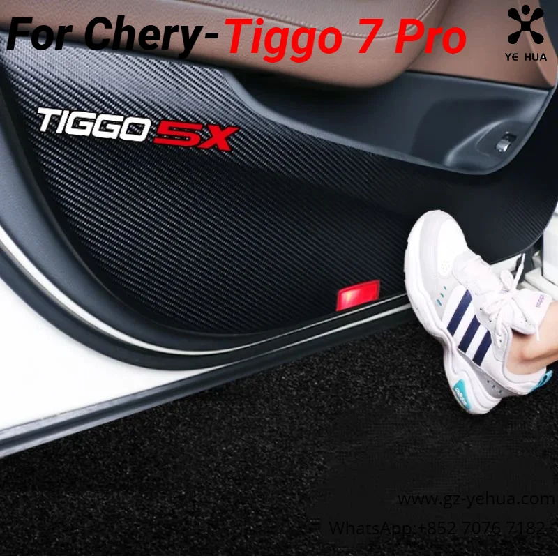 For Chery Tiggo 7 Pro Tiggo 7 2020 2023  Car door anti kick pad stickers  Car Accessories Interior decoration  Automobiles Parts