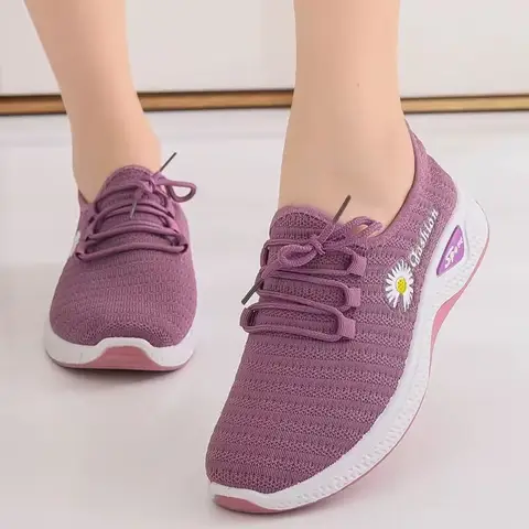 2025 NEW Stylish Women’s Casual Flats in Fabric, Soft Sole Sneakers for Light Running and Everyday Wear flat shoes women Best5 2025 NEW Stylish Women’s Casual Flats in Fabric, Soft Sole Sneakers for Light Running and Everyday Wear flat shoes women Best5