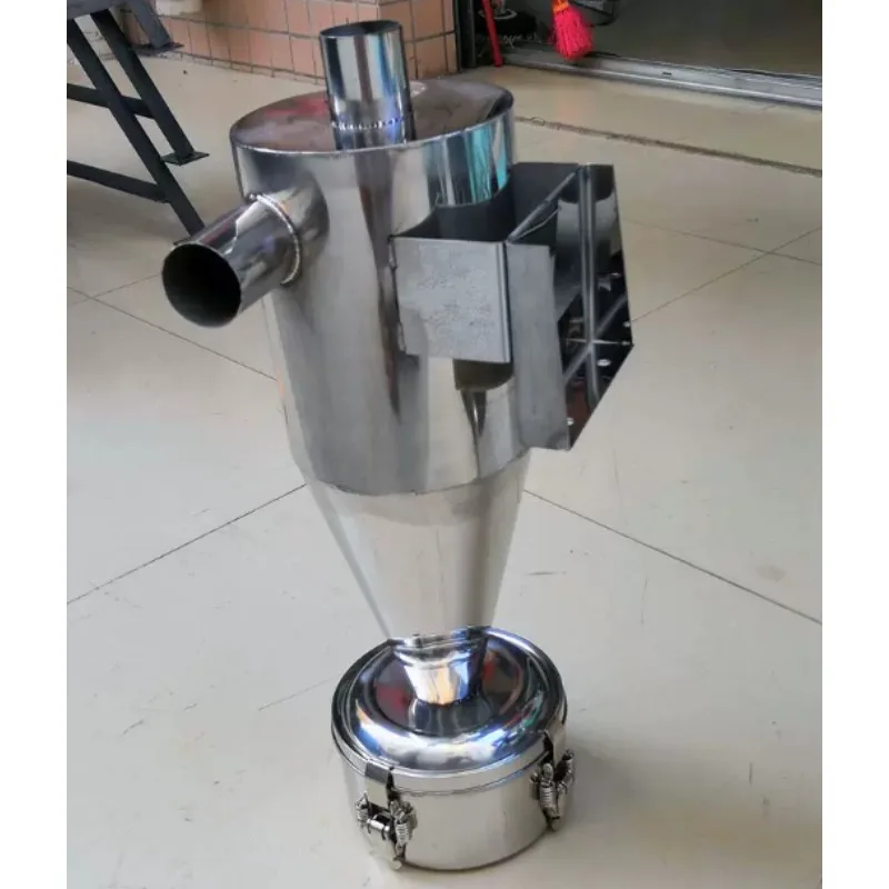Caliber 50mmMaterial Suction Machine, Feeder, Cyclone Dust Collector,  Stainless Steel Air Dust Exhaust and Intake Filter