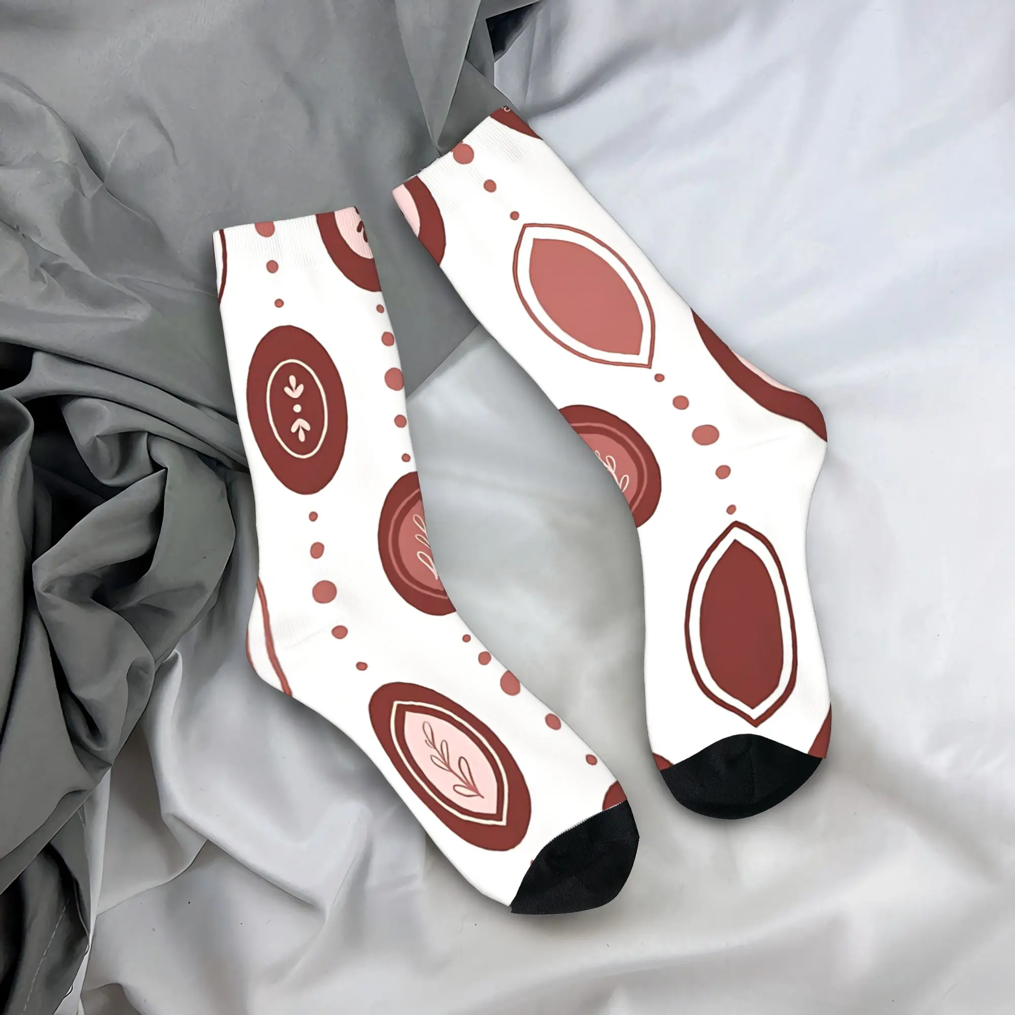 

Bohemian pattern Socks Anti Bacterial Stockings Women Men Soft Breathable Skateboard Socks Spring Casual Graphic Socks