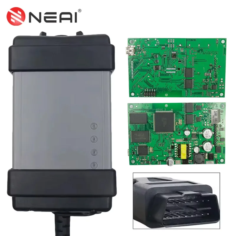 Professional 2014D J2534 Protocol OBD2 Scanner Control Module Maintenance For Vo-lvo Car Diagnostic Tool USB Edition English