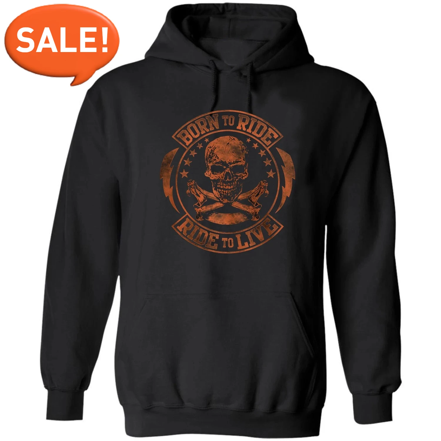 

Мужская толстовка Born To Ride Skull Motorcycle Tattoo Rocker Biker с капюшоном, 100% хлопок, удобная повседневная толстовка, уличная одежда