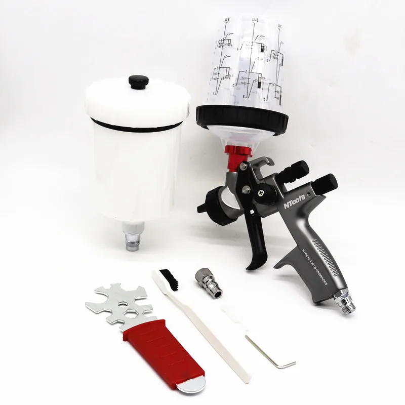 

High Quality 4000B RP/HVLP Spray Gun 1.3/1.4mm Stainless Steel Nozzle Professional Sprayer Paint Airbrush For Car Painting