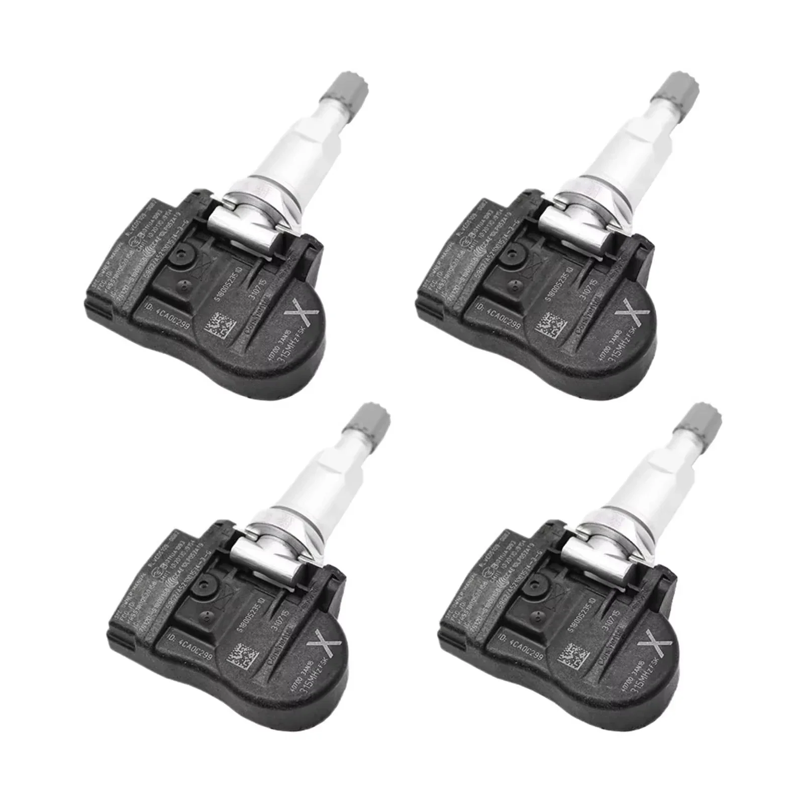 4pcs 40700-3an1b 407003an1b Tire Pressure Sensor Tpms 315mhz For 2013 2014 2015 2016 2017 Leaf Sentra Versa 40700-3an1a