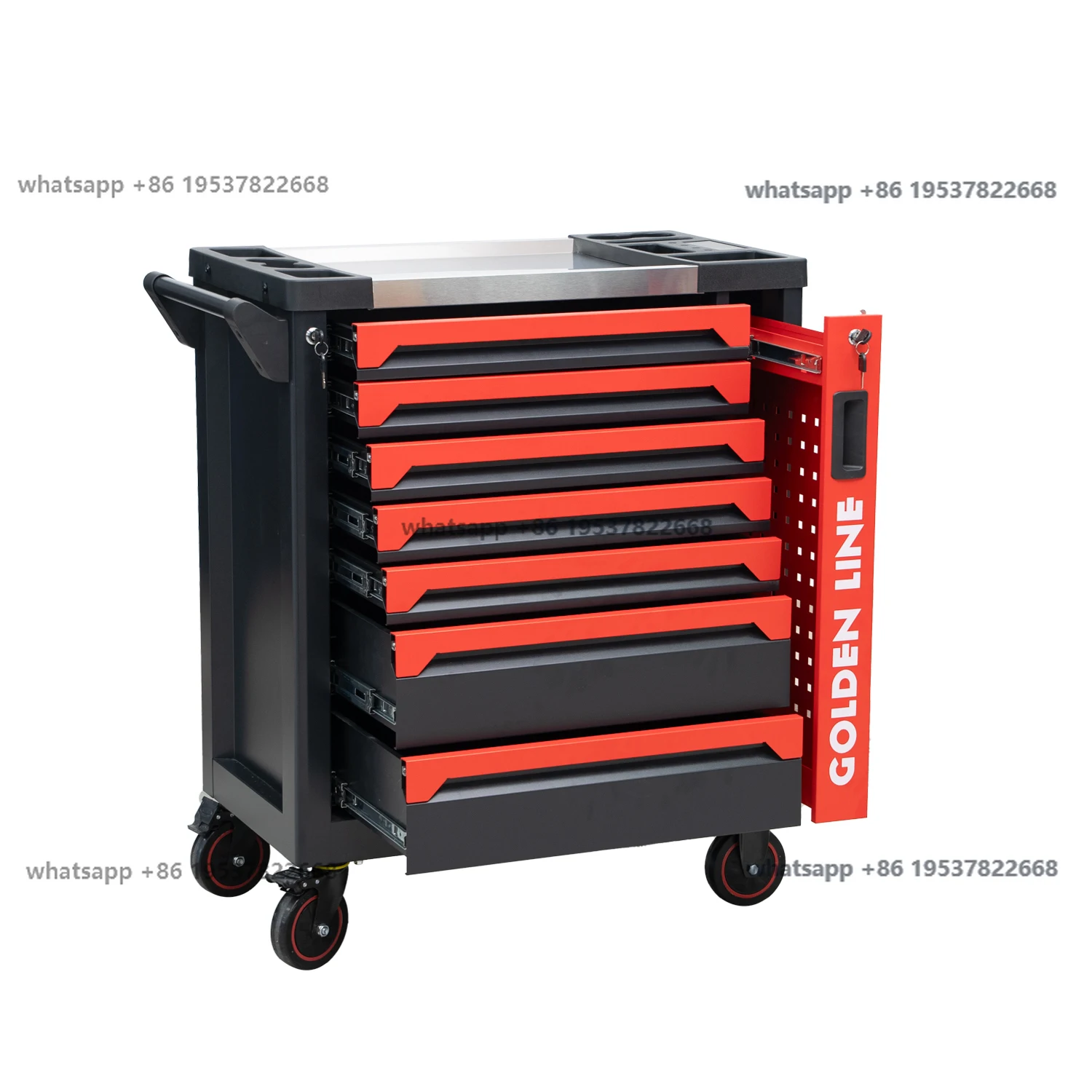 Metal Tool Cabinet with 7-Draw - Workshop Tools Storage review and price