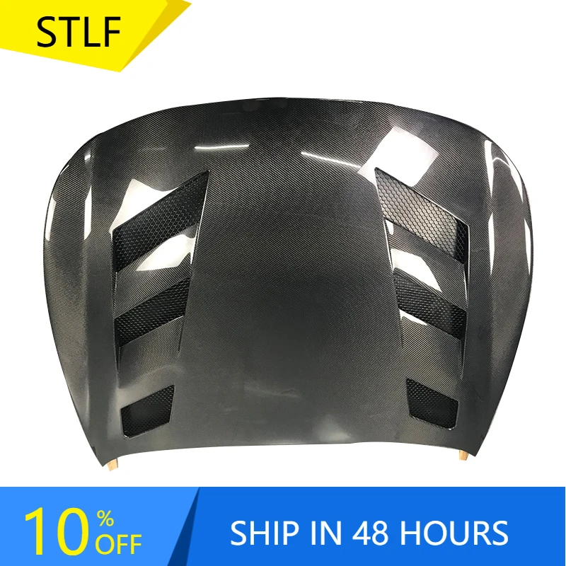 

STLFCarbon Fiber Car Part Engine Cover Hood Bonnet for G37 COUPE Sedan G25