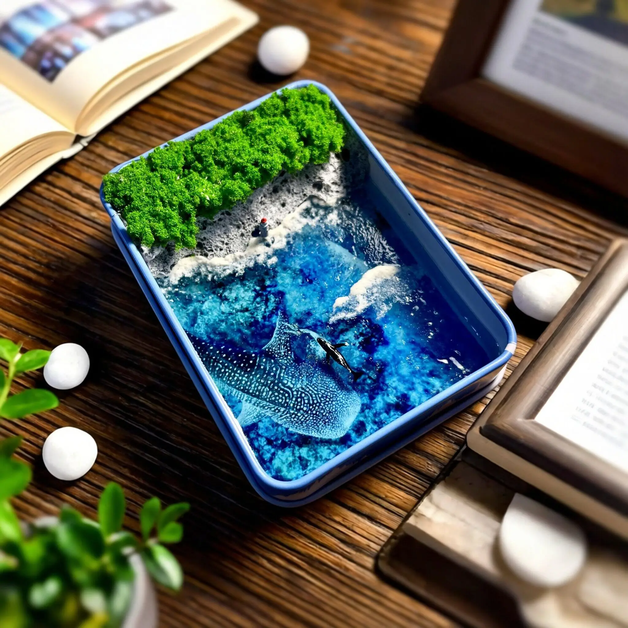 NEW Beizhihai Miniature Landscape Sculpture Pure Handmade Creative Home Decoration Crafts Ornament