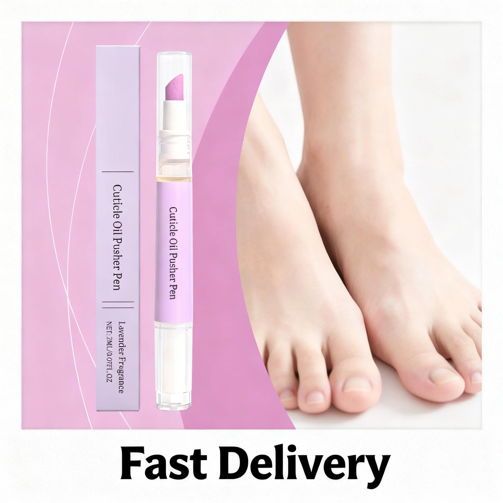 

Nail Cuticle Oil Pen Lavender Fragrance Professional Cuticle Pusher Nourishing Nail Oil Cuticle Remover Nail Nutrition Oil Pen