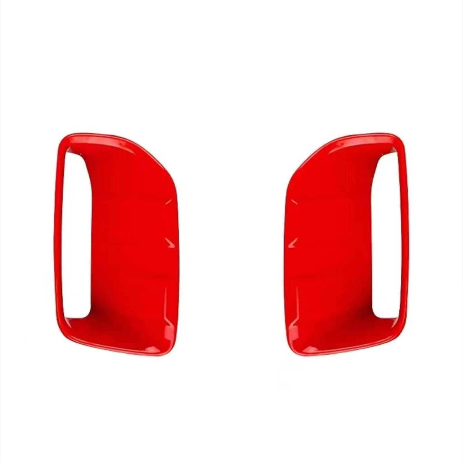 Red Front Side Air Vent Intake Frame Cover Outlet Hood Scoop Shell For Mini Cooper F60 Countryman 2021-2024