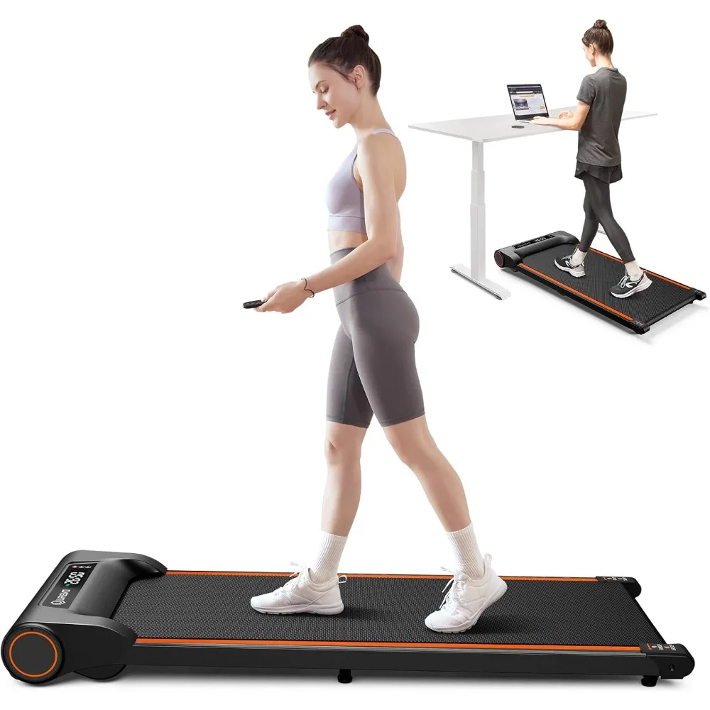 

Under Desk Treadmill, Walking Pad for Home Office, Portable Walking Treadmill 2.25HP, Walking Jogging