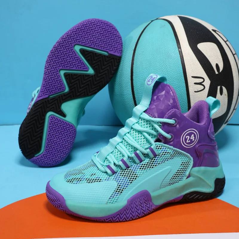 Scarpe da Basket per bambini nuove di alta qualità di marca scarpe sportive per ragazze Unisex leggere antiscivolo cestino da allenamento per