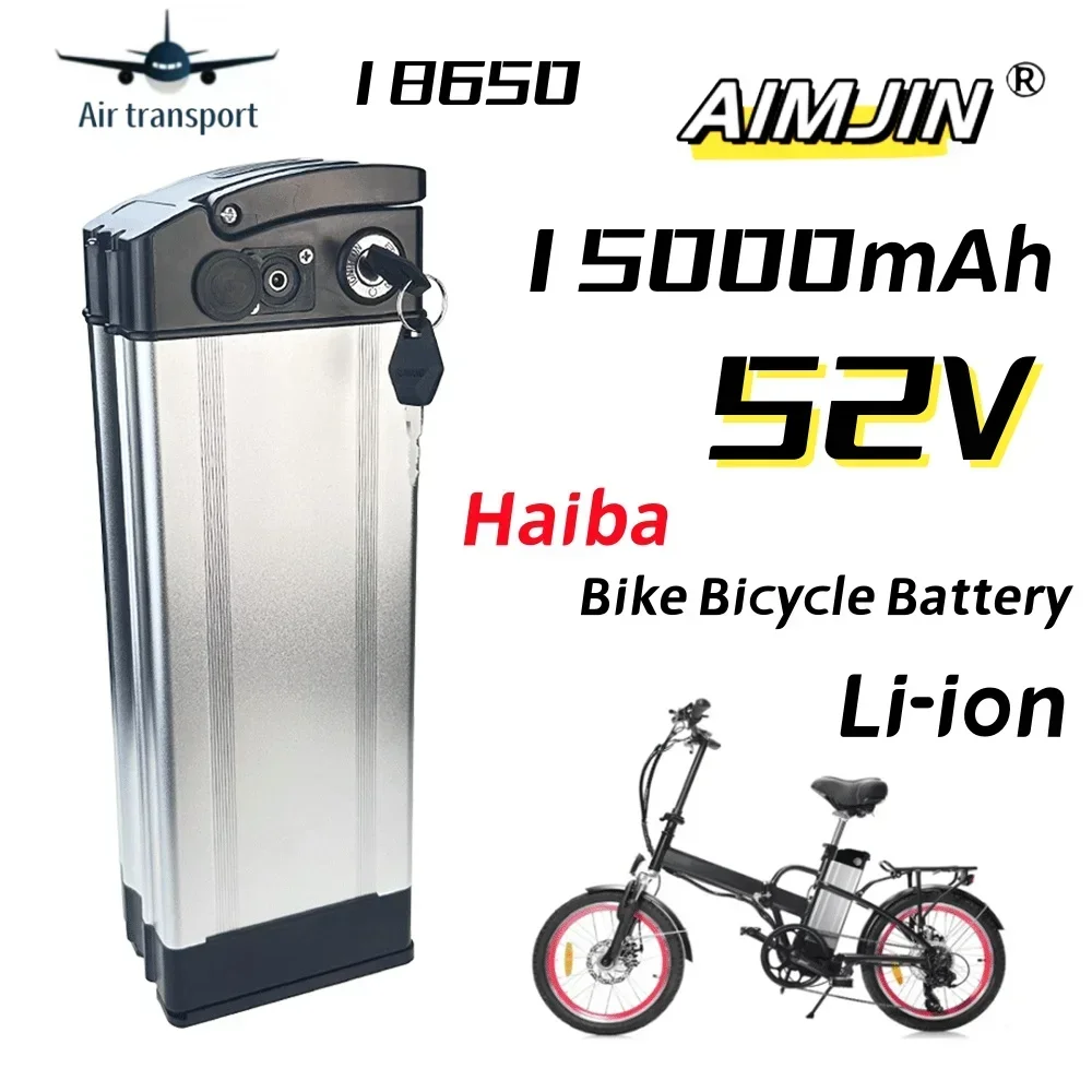 

52V 15ah For Haiba 18650 lithium-ion battery pack, suitable for various electronic devices and transportation equipment